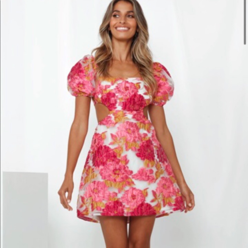 ANSWER IS GLAMOUR DRESS FUCHSIA